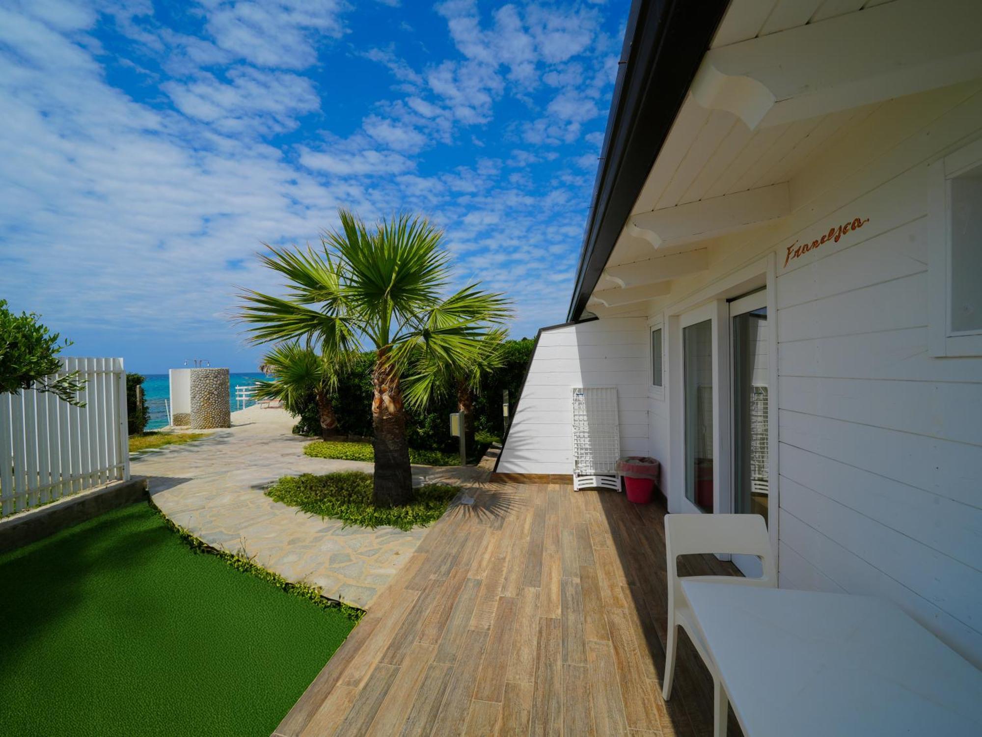 Marinella Beach Apartment Capo Vaticano Kültér fotó