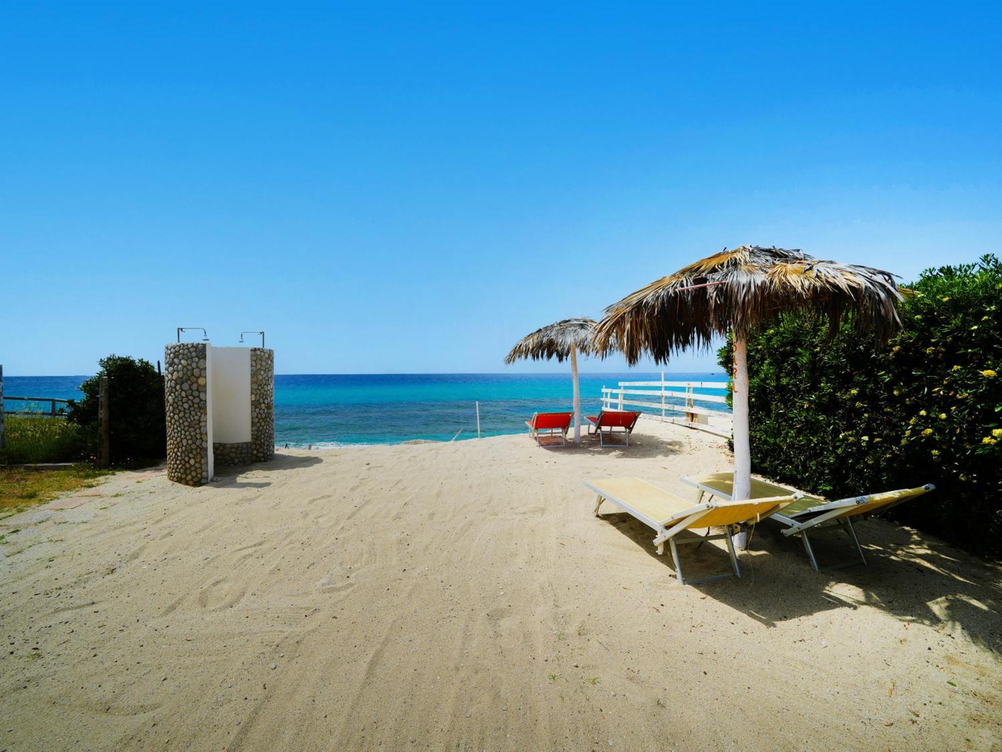 Marinella Beach Apartment Capo Vaticano Kültér fotó