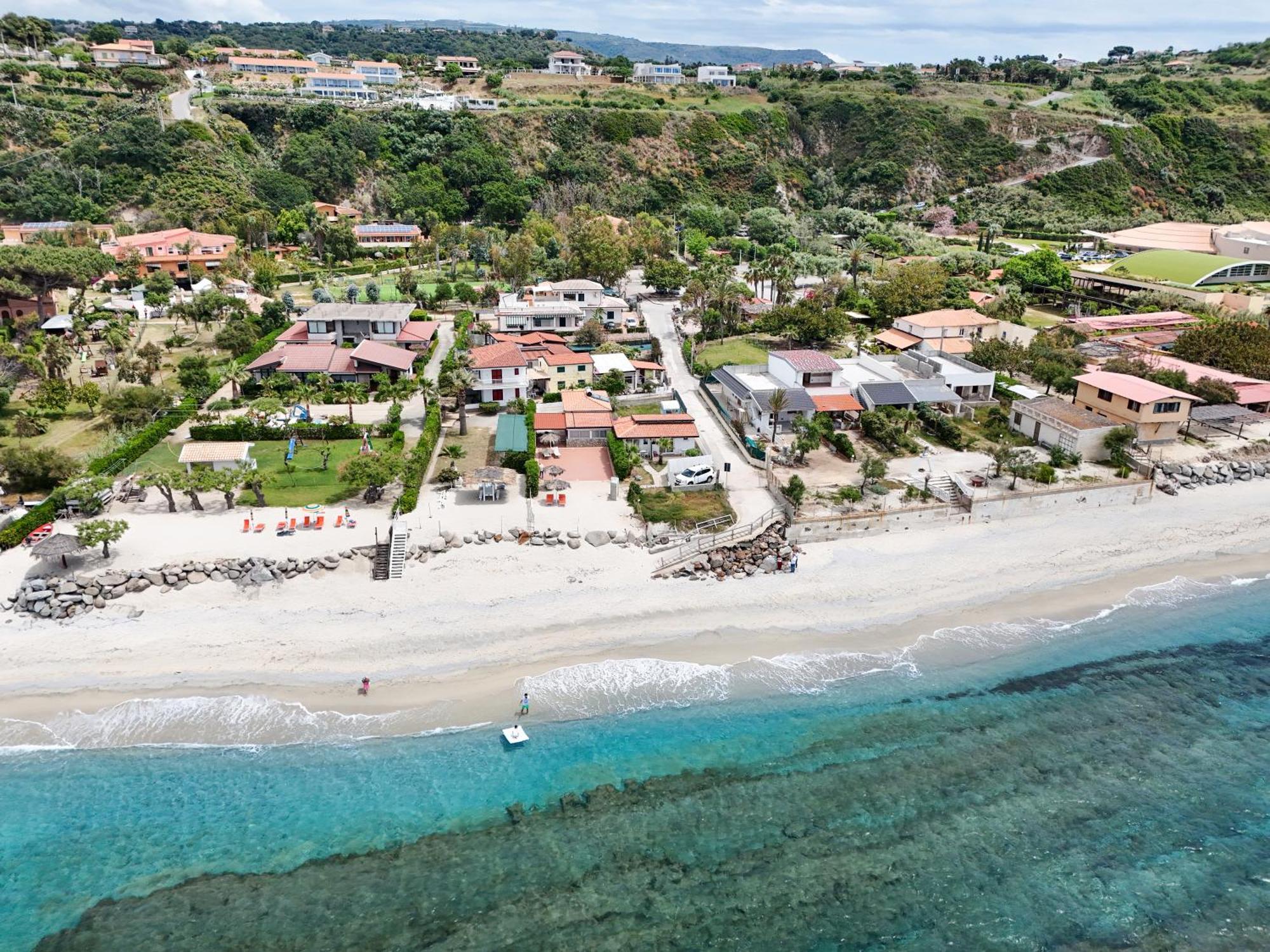 Marinella Beach Apartment Capo Vaticano Kültér fotó