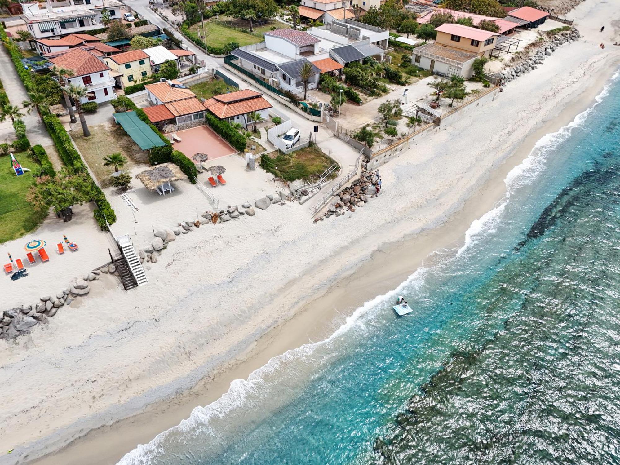 Marinella Beach Apartment Capo Vaticano Kültér fotó